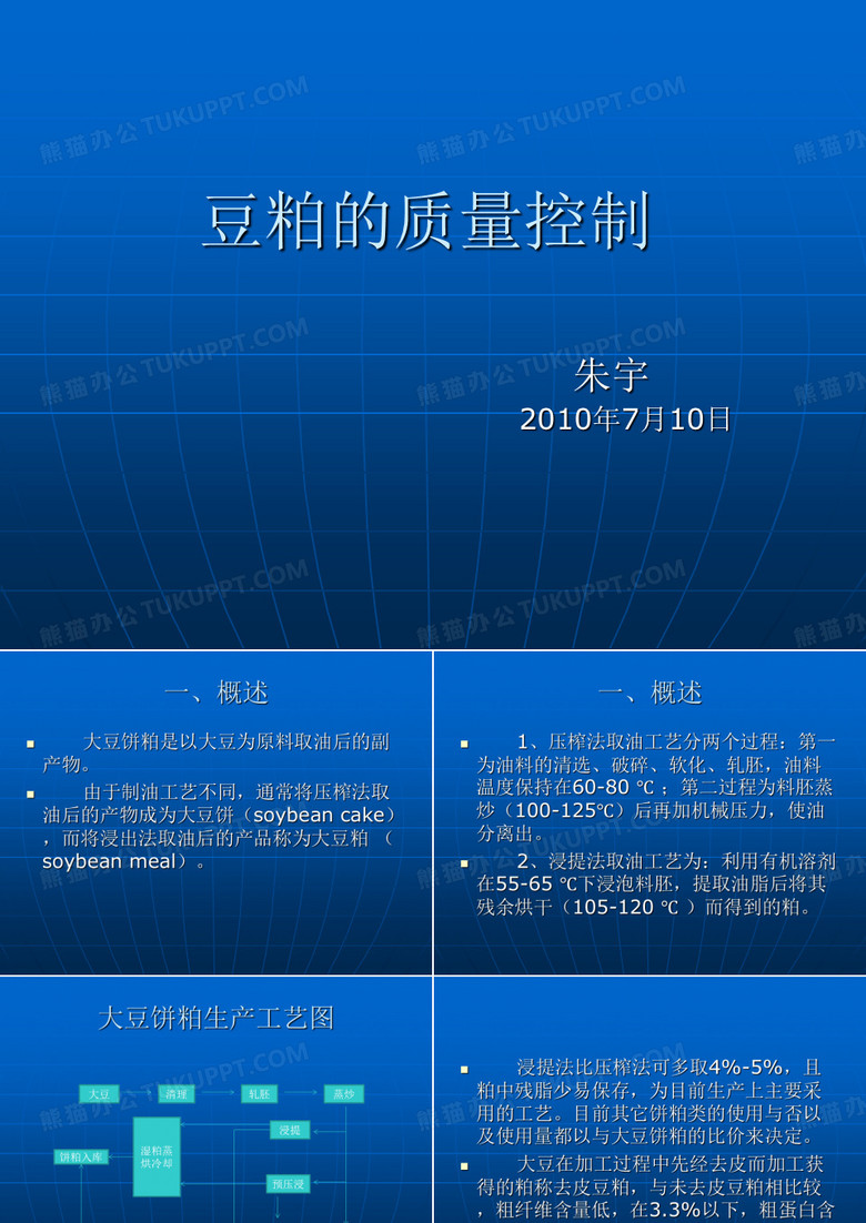 豆粕的质量评定