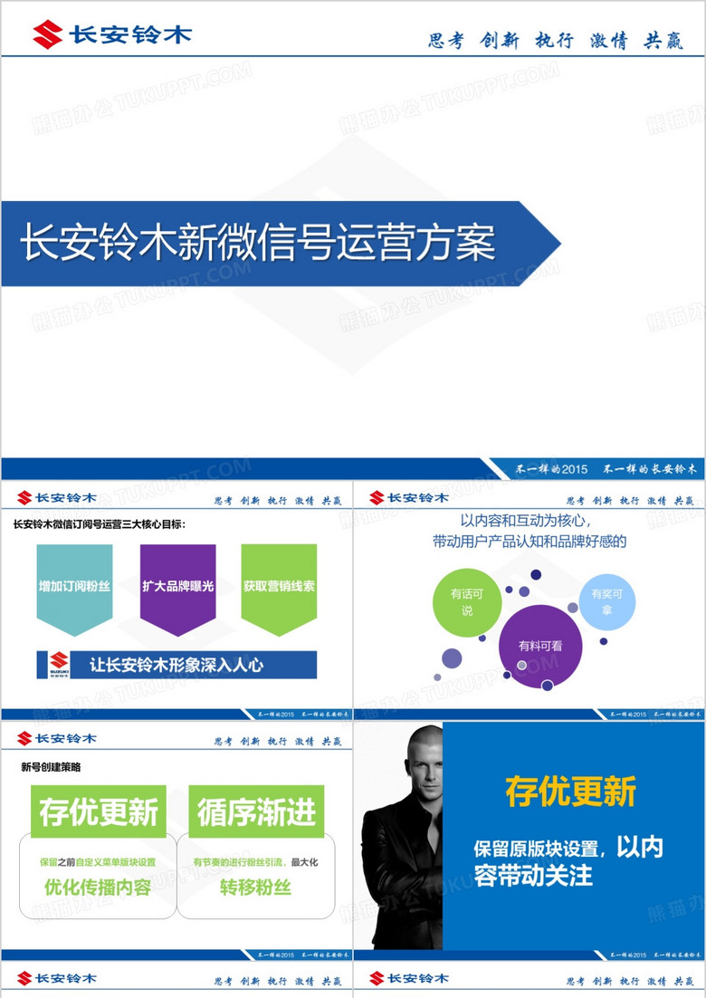 2019长安铃木微信运营传播规划方案