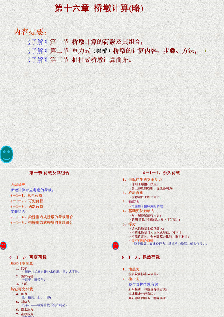 桥墩受力计算