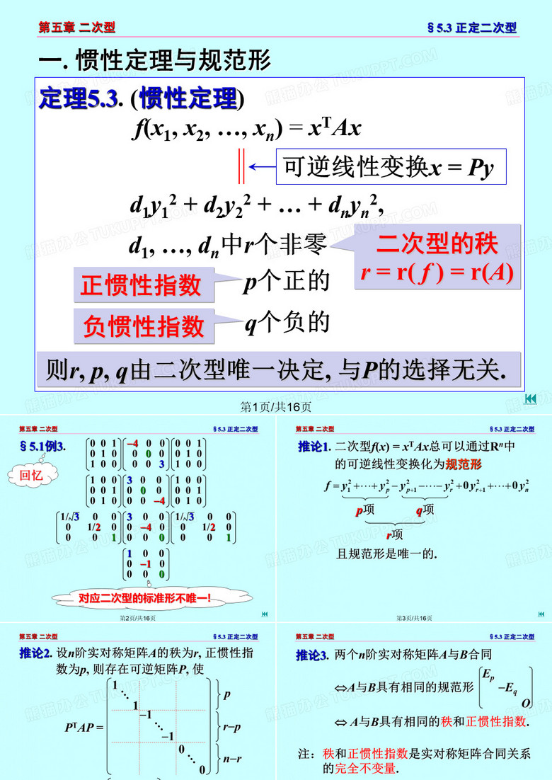 正定二次型