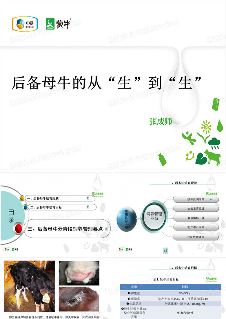 后备母牛的从“生”到“生”