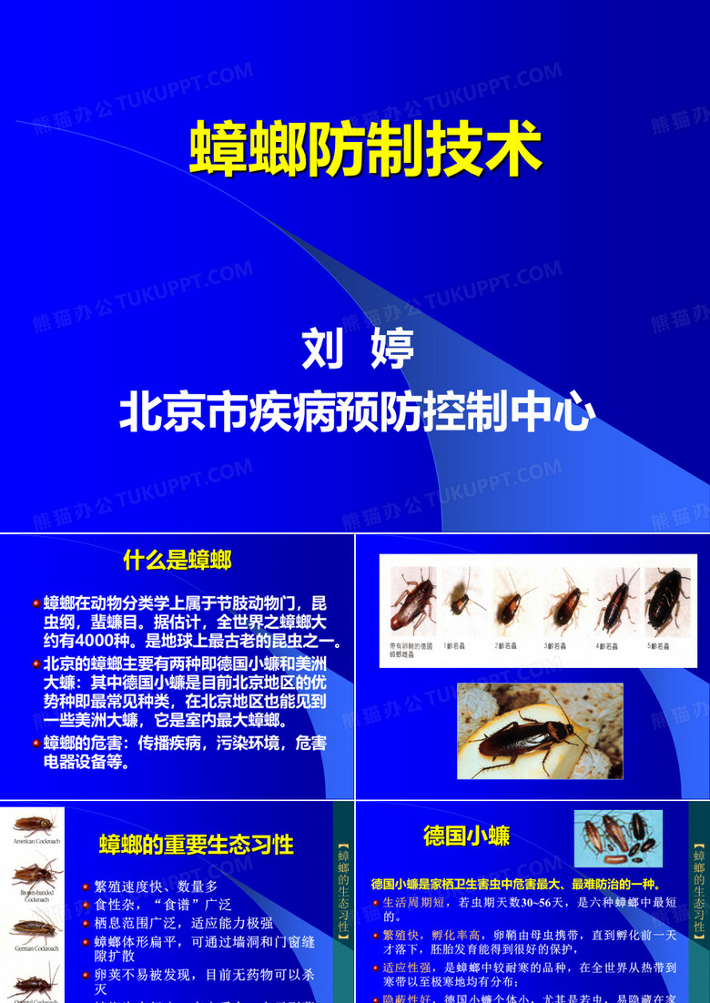 蟑螂防制技术