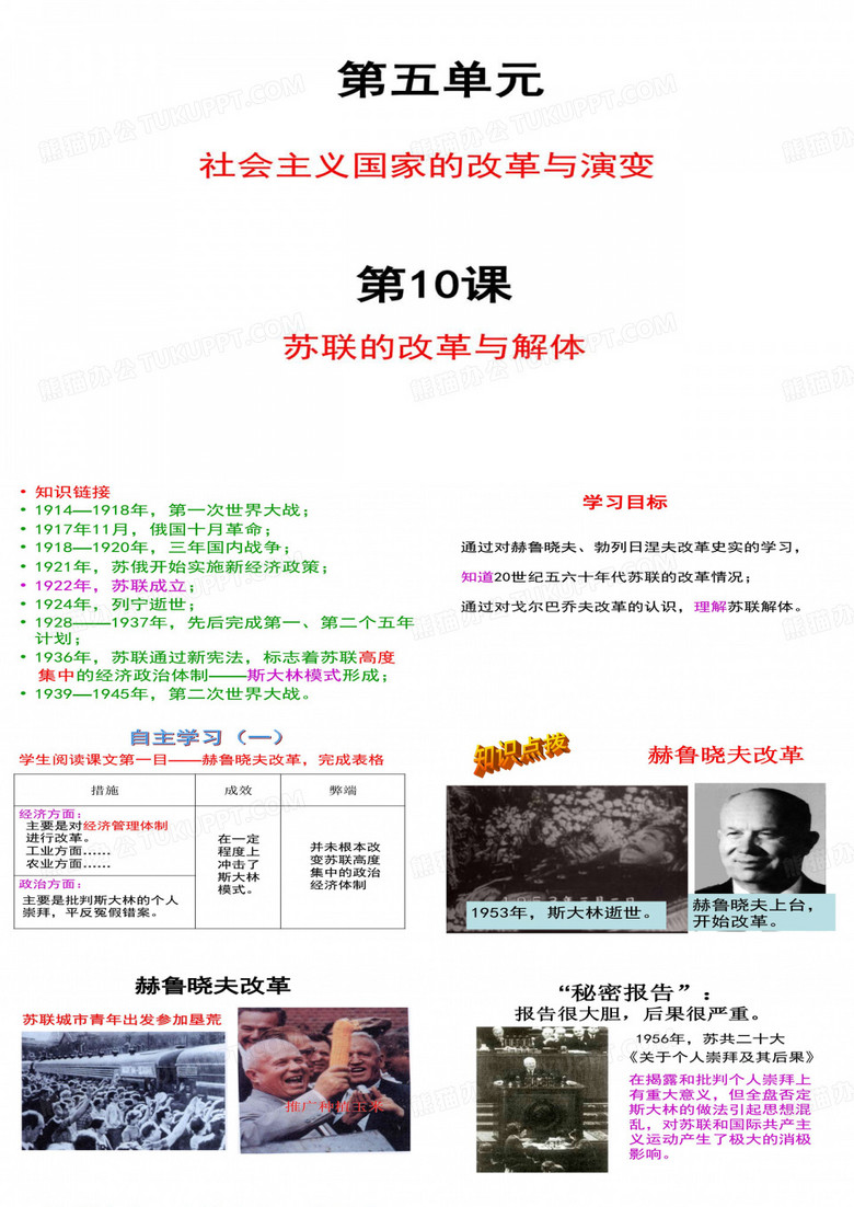 苏联的改革与解体(3)