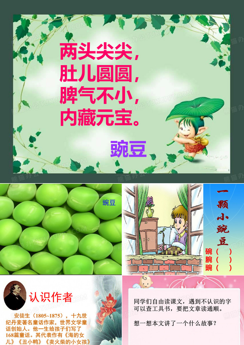 一颗小豌豆PPT课件