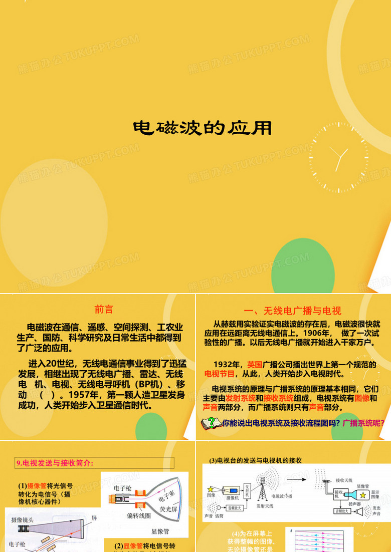 电磁波的应用优品ppt资料