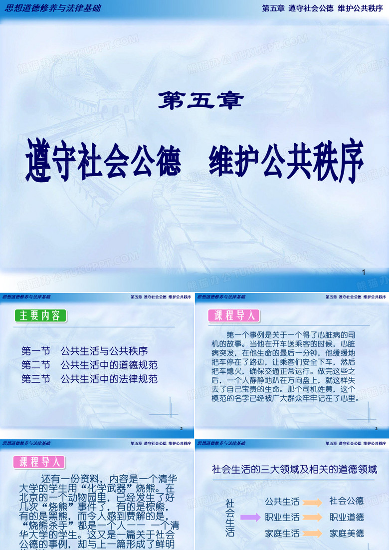 大学生思修课件第五章