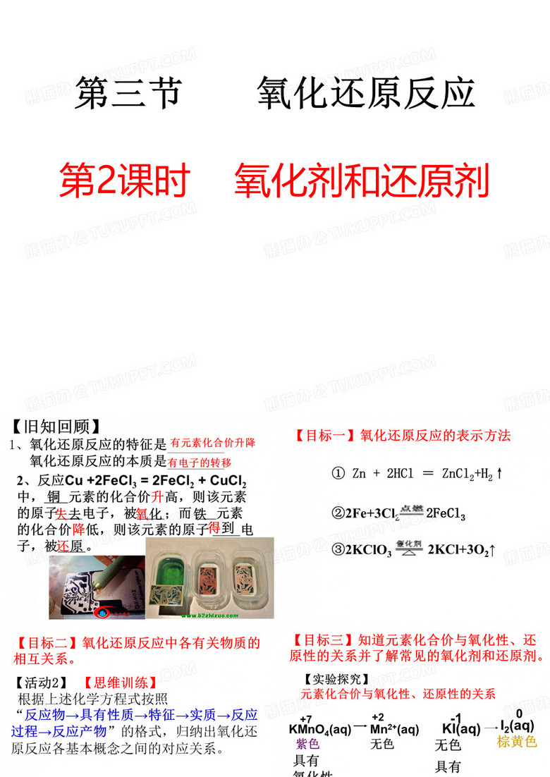 氧化剂和还原剂