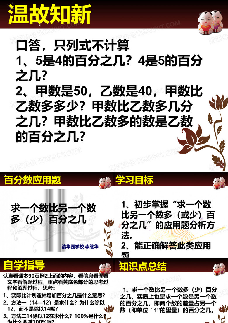 百分数应用题一