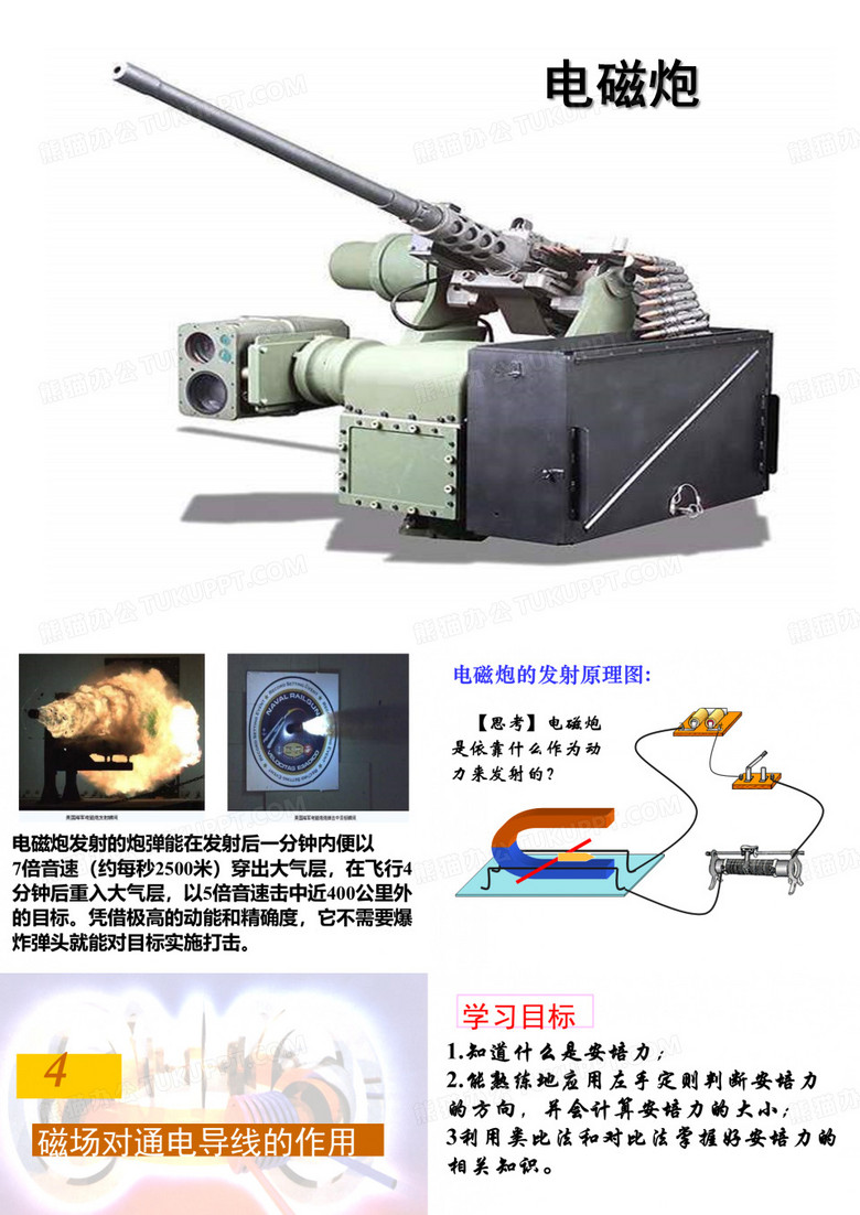 通电导线在磁场中受到的力