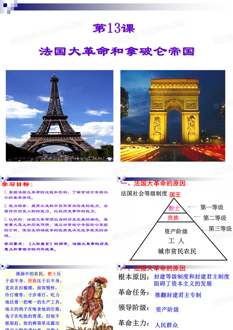 《法国大革命和拿破仑帝国》课件