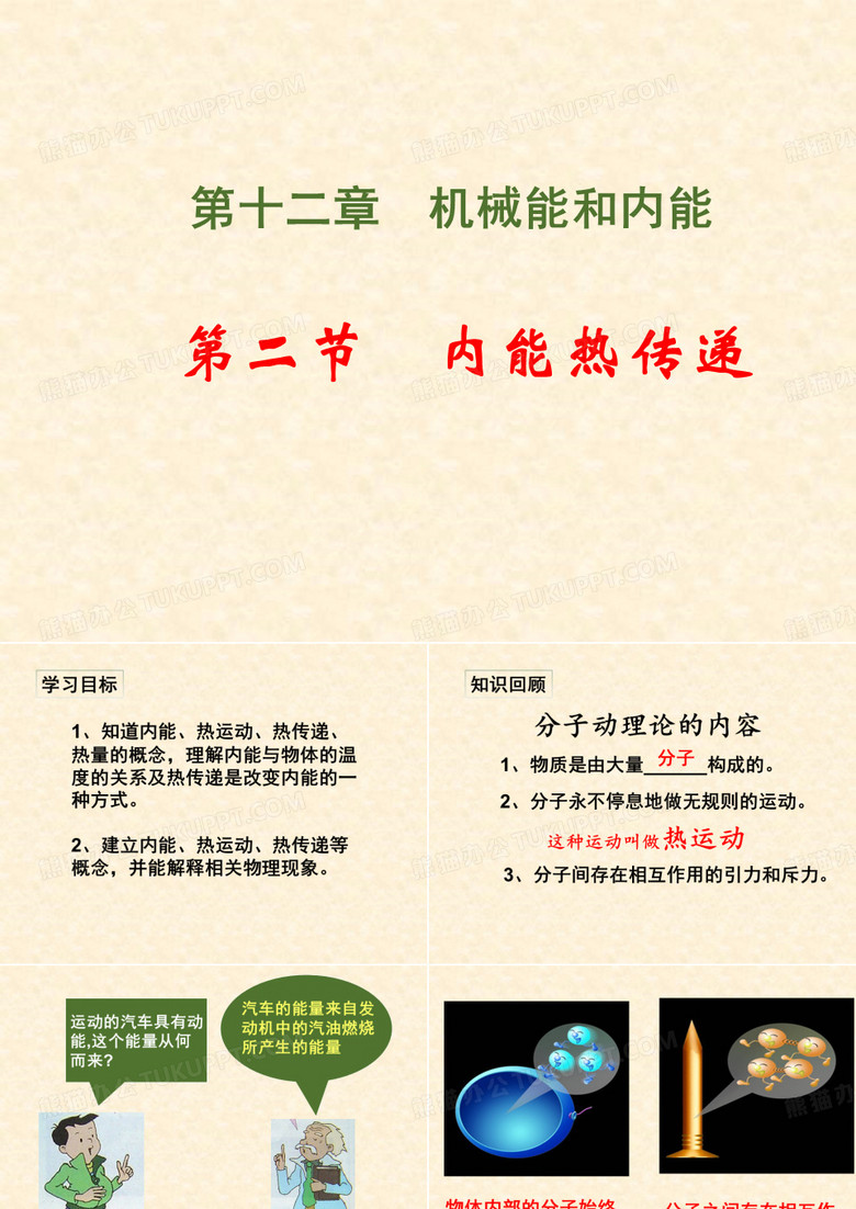 《内能热传递》ppt课件