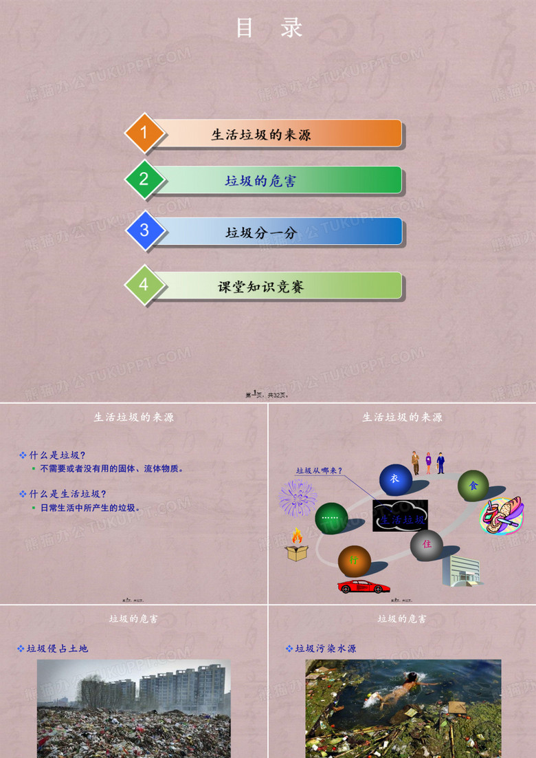 给垃圾找个家(垃圾分类)