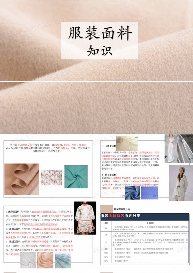 服装面料知识