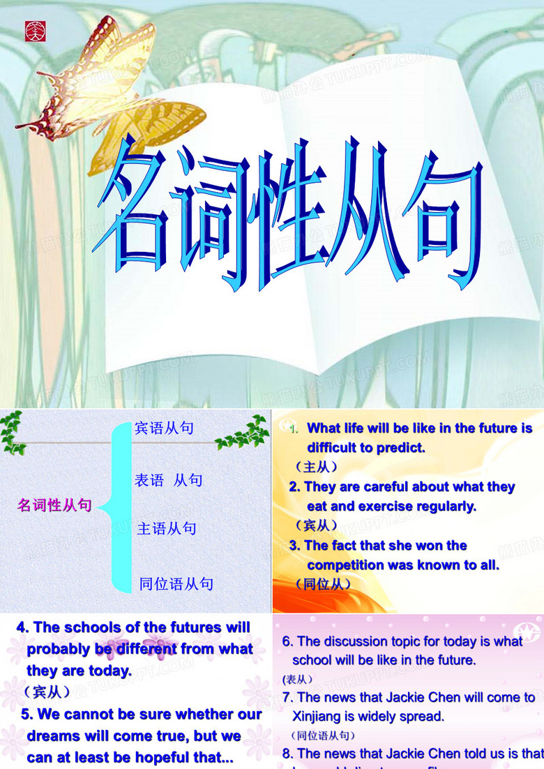 名词性从句讲解