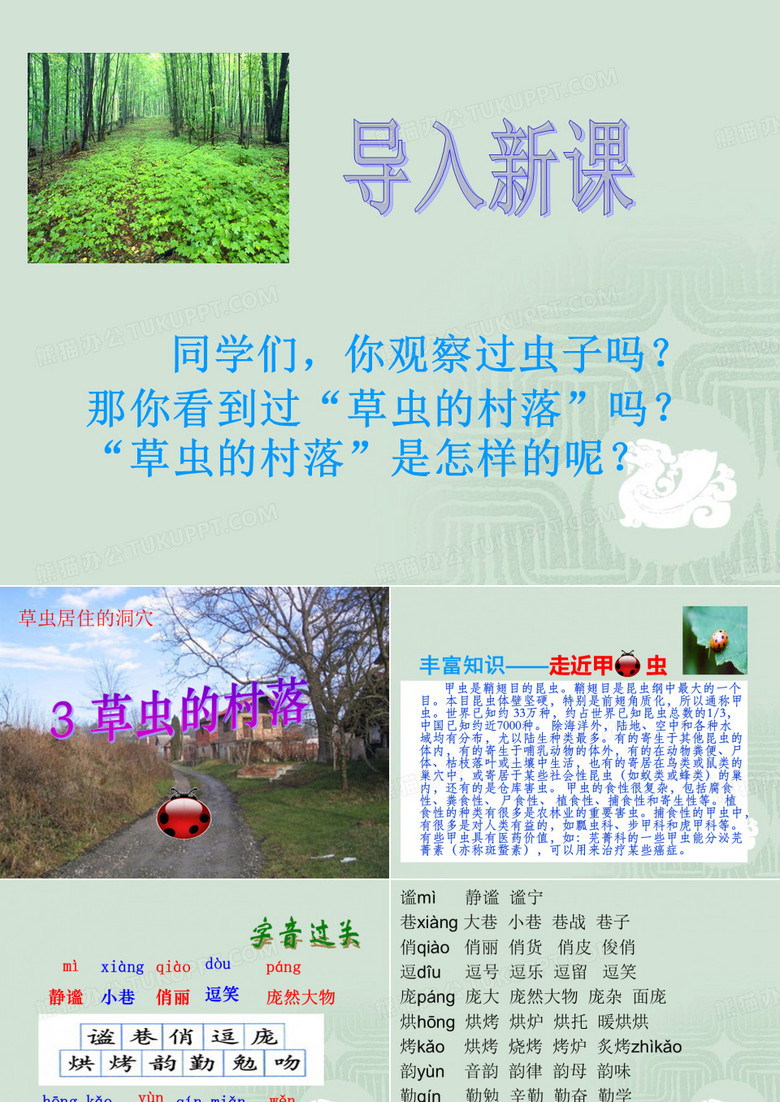 3 草虫的村落