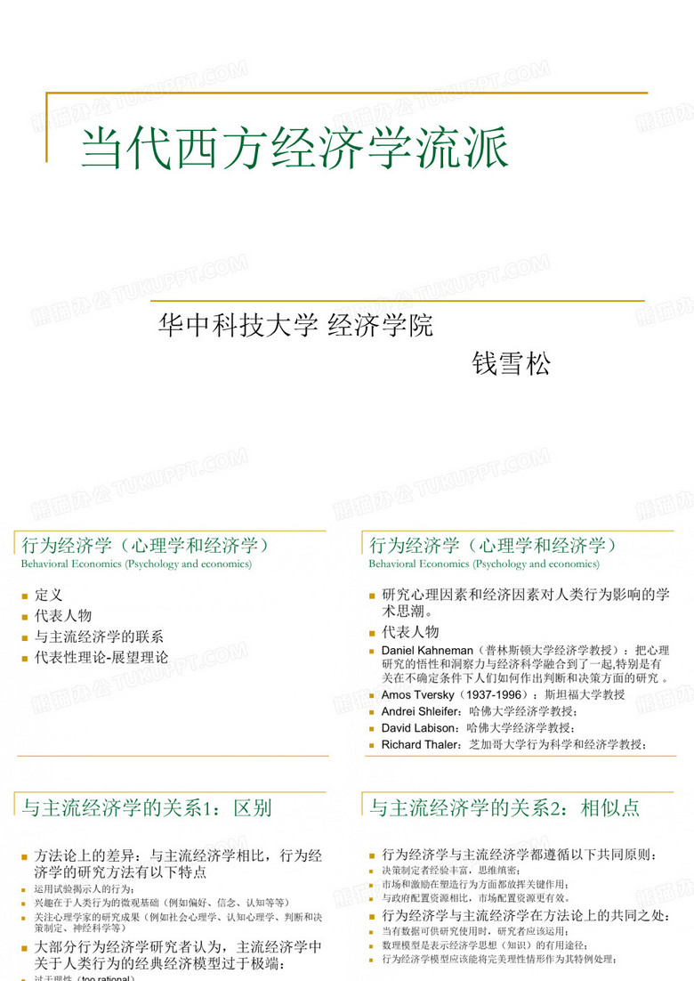 行为经济学课件