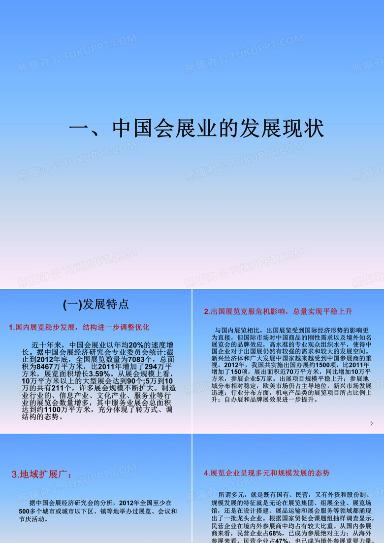 中国会展业现状