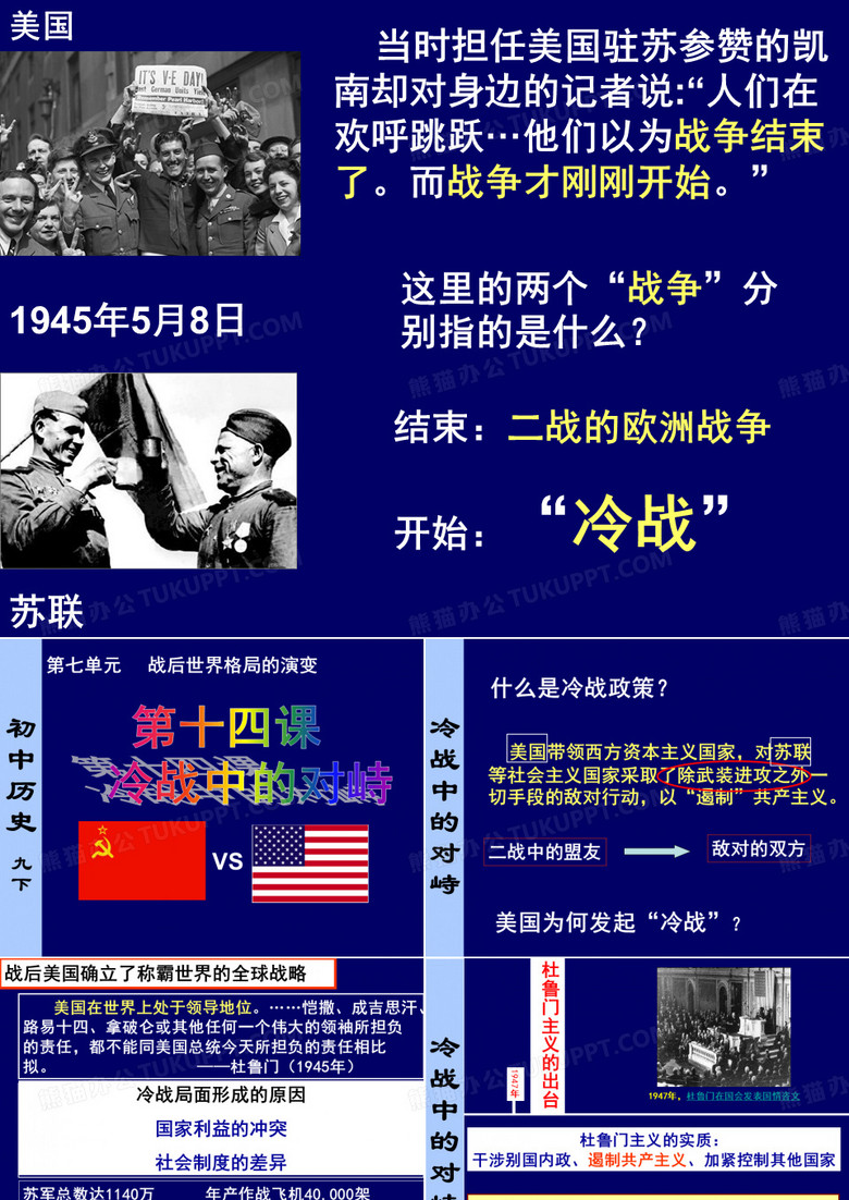 冷战中的对峙