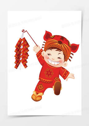 卡通春节图片素材