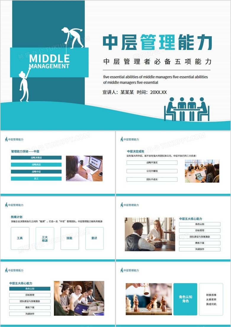 中层管理者必备五项能力动态PPT