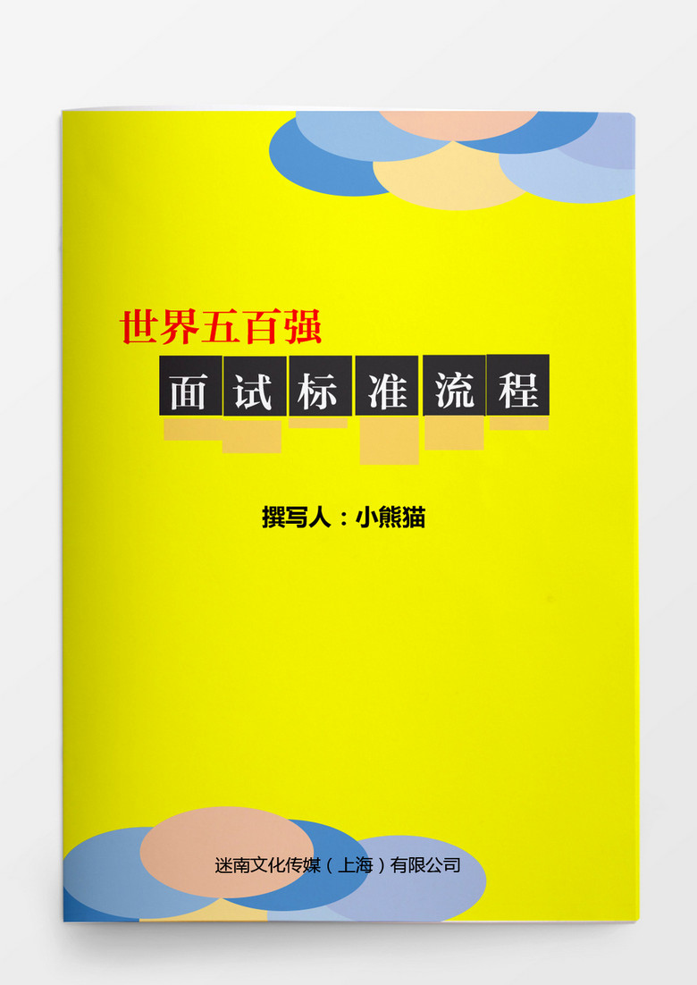 世界五百强面试标准流程word文档