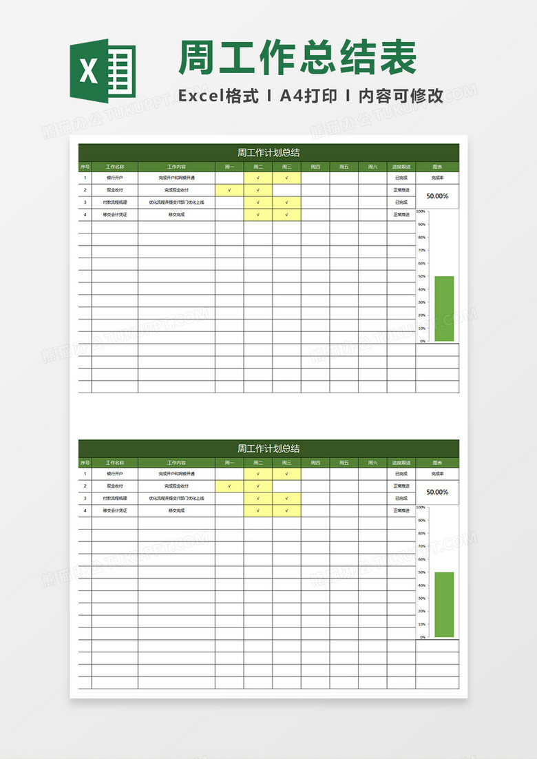 绿色简约周工作计划总结 绿色简约周工作计划总结