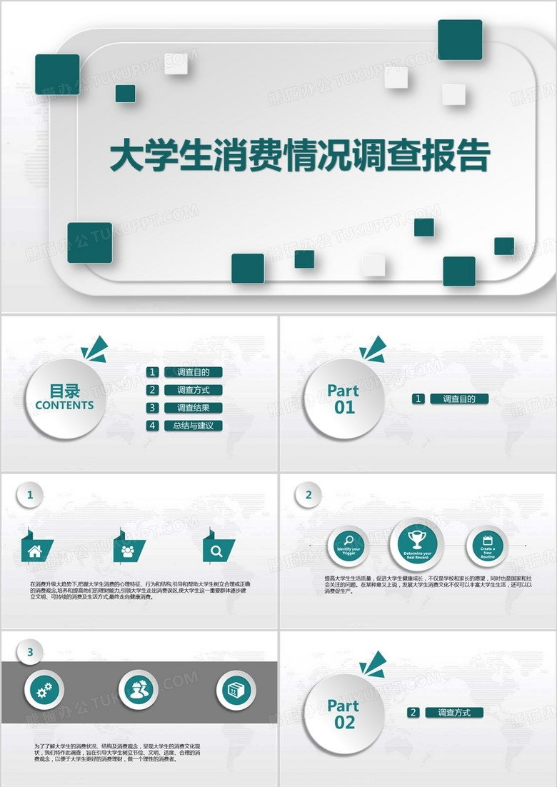大学生消费情况调查报告ppt