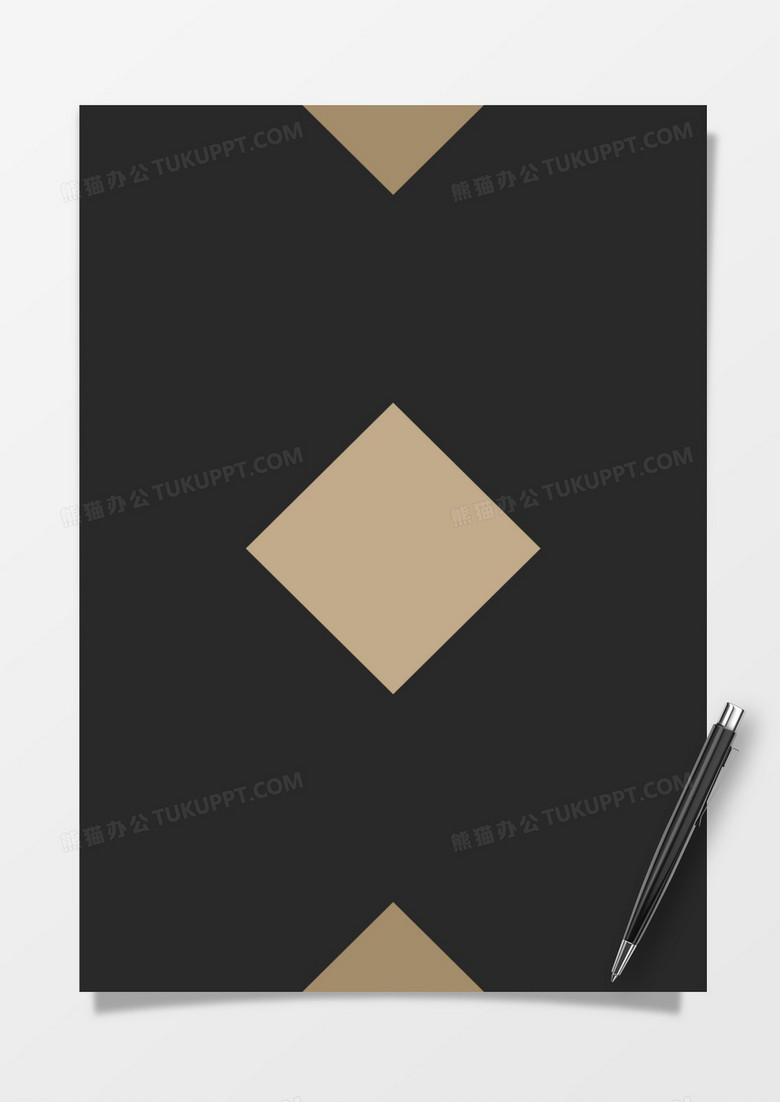 黑金大气高端简约典雅word文档背景