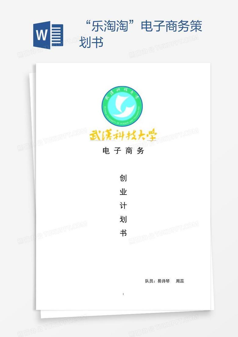 “乐淘淘”电子商务策划书