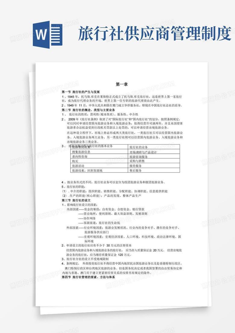 好用的旅行社经营管理 好用的旅行社经营管理