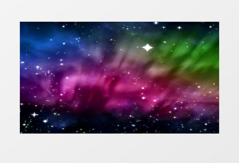 动态唯美星空星星粒子背景视频（有音乐）