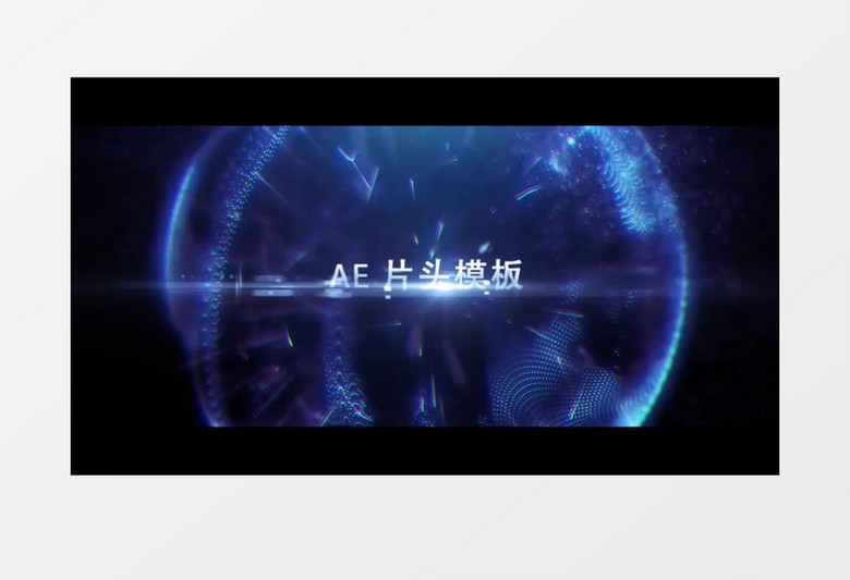 抽象故障效果动作预告片