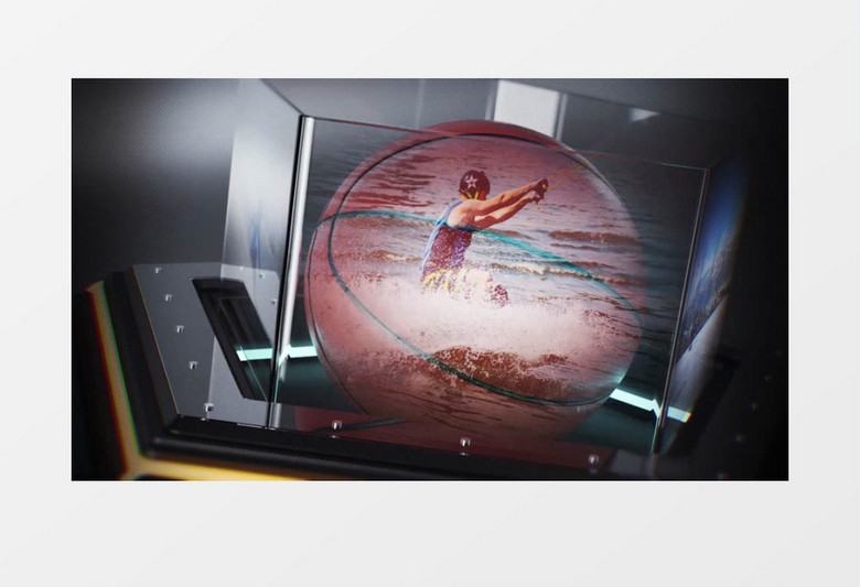 现代三维体育栏目包装片头AE视频模板