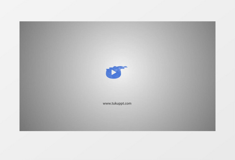 震撼信号损坏烟雾Logo动画AE视频模板