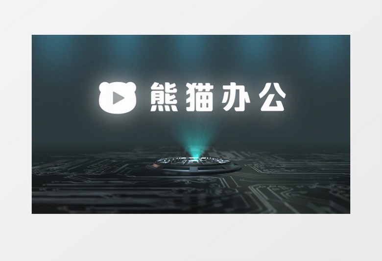 炫酷科技感LOGO展示AE视频模板 炫酷科技感LOGO展示AE视频模板