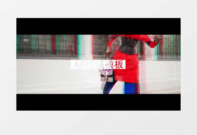 动态动感嘻哈片头AE视频模板