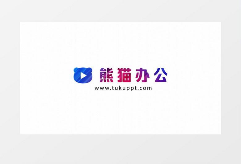 简洁形状变换logo标志动画