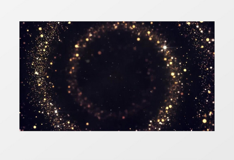 梦幻炫酷旋转粒子动态光效视频素材透明通道