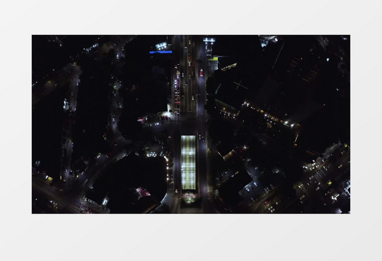 大气城市夜景实拍视频