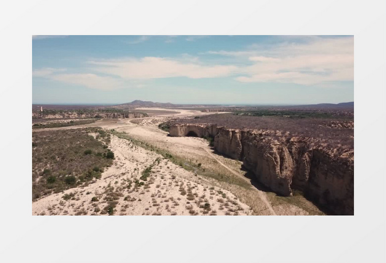 戈壁沙漠高原美景实拍视频