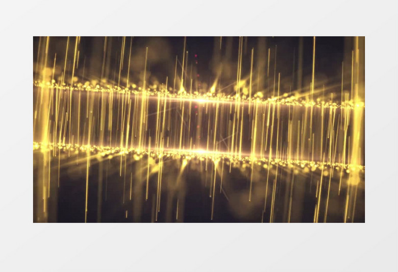 金色粒子光高端大气效企业年会颁奖晚会背景视频