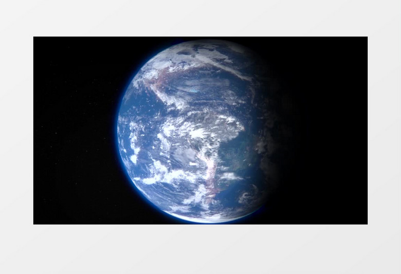 地球移动轨迹实拍视频