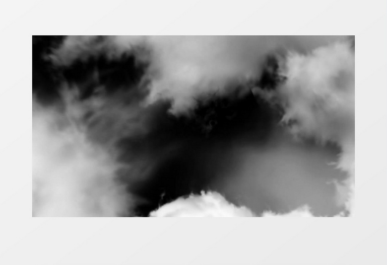 云层穿梭转场动画带透明通道