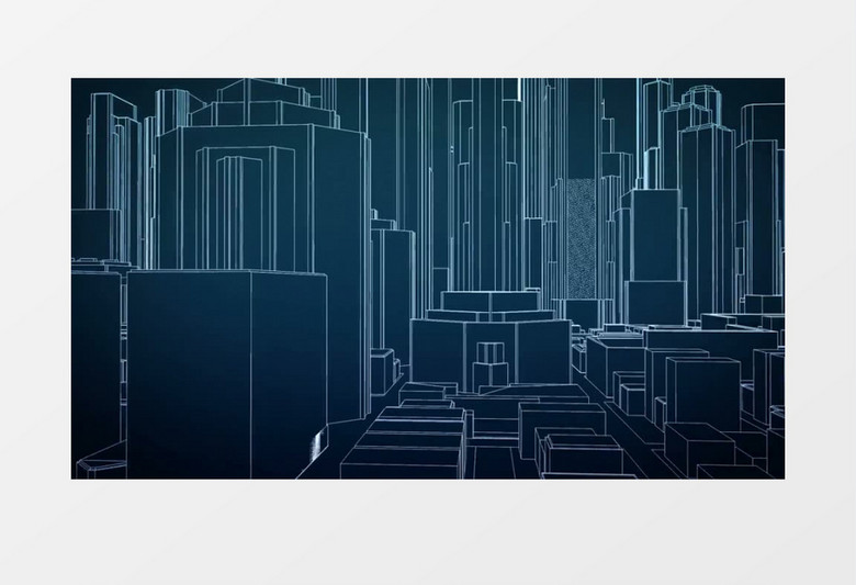 创意线条建筑创意背景视频素材有音乐 创意线条建筑创意背景视频素材有音乐