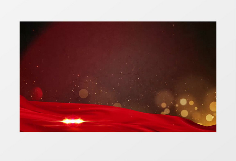 红绸粒子背景视频