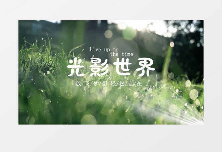 质感文字会声会影模板