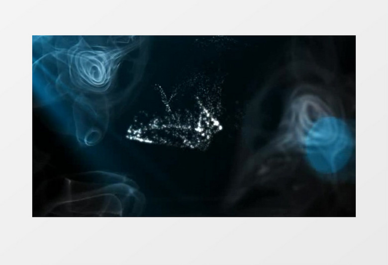 烟雾光效主题展示AE视频模板