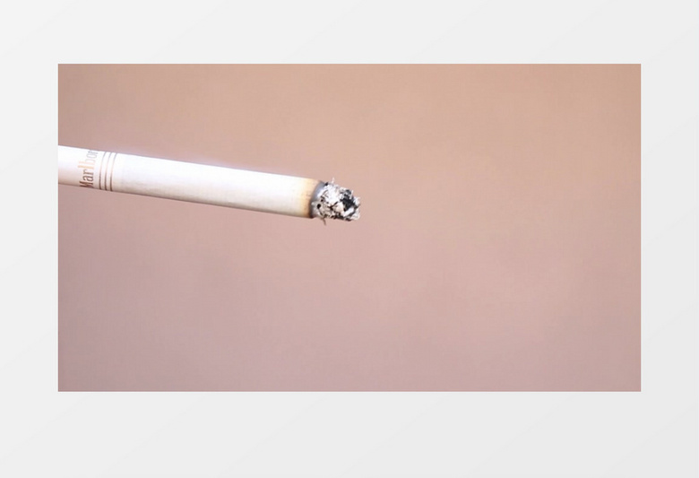 燃烧的香烟近距离高清实拍视频素材