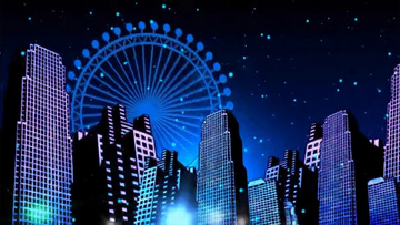 高楼夜景