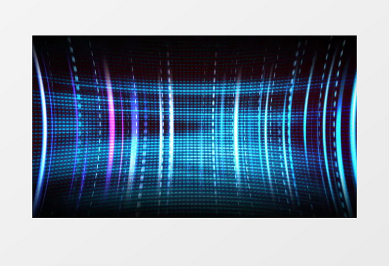虚实变换的多彩光束VJ视频素材(有音乐)